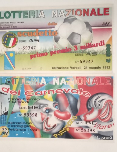 Lotteria nazionale italia due - lotteria,