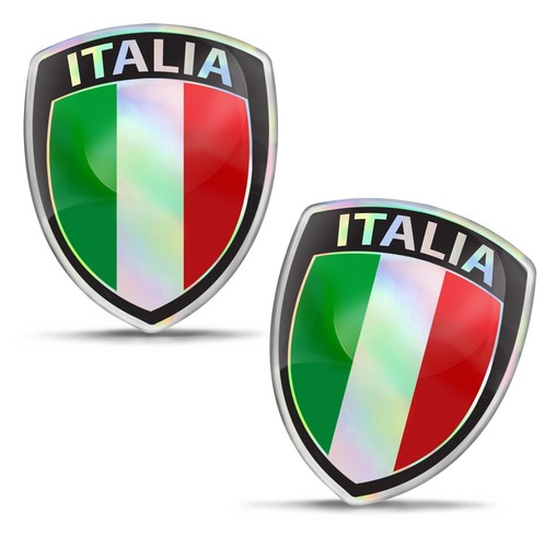 Adesivi bandiera italiana - adesivi,