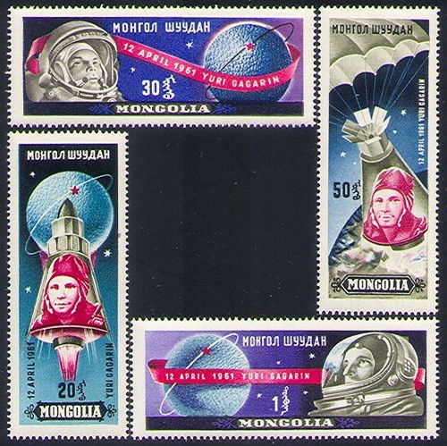Mongolia 1961 yuri - mongolia,