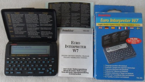 Franklin euro interpreter - euro, w7