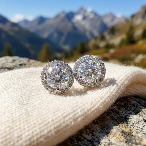 Orecchini punto luce con