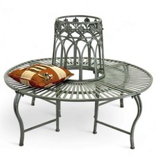 Panca ad albero rotonda in