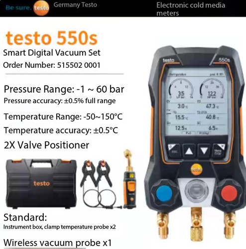 Testo 550s kit collettore - testo,