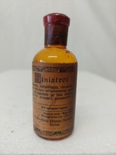 Vecchia Boccetta In Vetro Disinfettante Giniatrol Laboratorio Chimico Subalpino