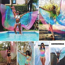 Ali Mantello Spiaggia Spettacolo Esibizione Donna Exibition Woman Wings WINGS01