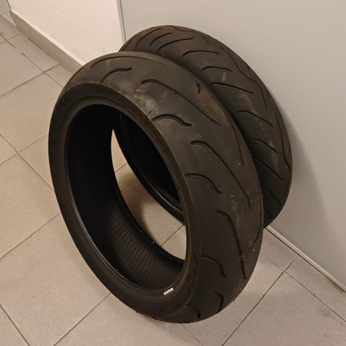 Coppia gomme moto - , 120/70