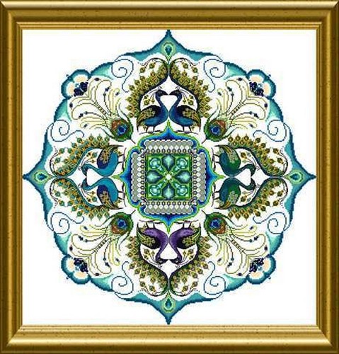 Mandala cross stitch - mandala,