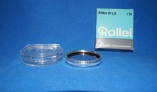 Filtro Rollei rolleiflex  R 1,5 bayonet III, custodia, scatolina