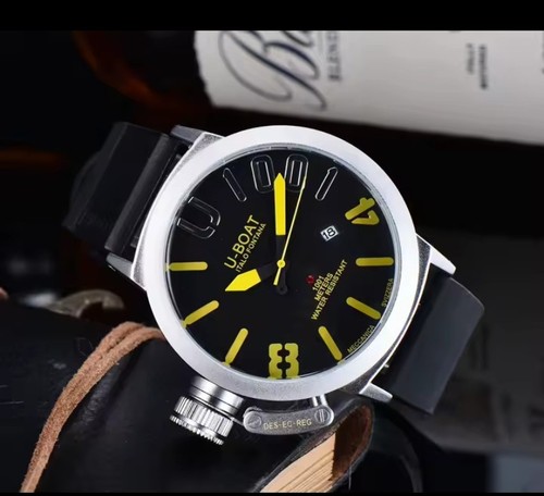 Orologio uomo quarzo - orologio, giallo