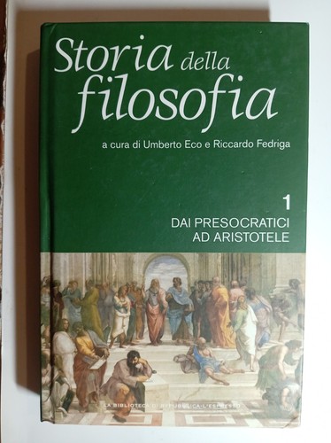Storia della filosofia - della, umberto