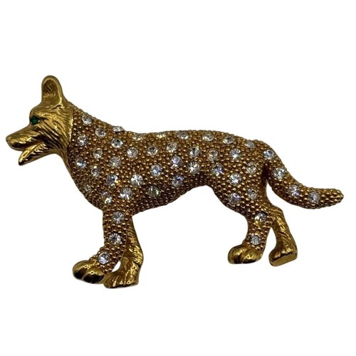 Rhinestone german shepherd dog - shepherd,