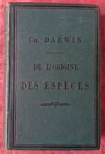 DE L'ORIGINE DES ESPECES par