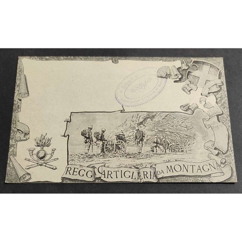 Cartolina reggimento - cartolina,