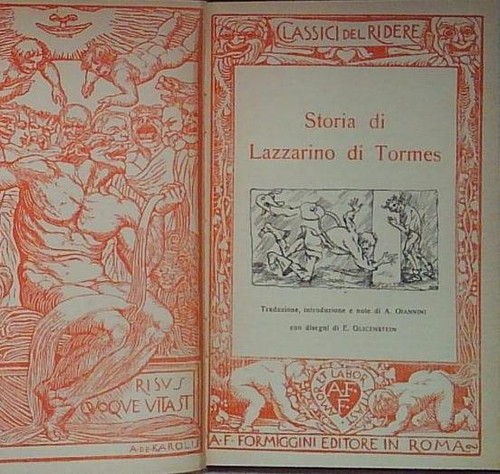 Storia lazzarino di tormes - ,