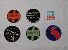 PATCHES ECUSSONS MATRA SIMCA RALLY 1 RALLY 2