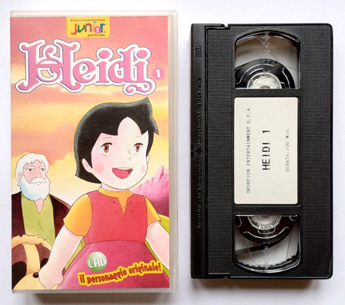 Vhs heidi film animazione - heidi,