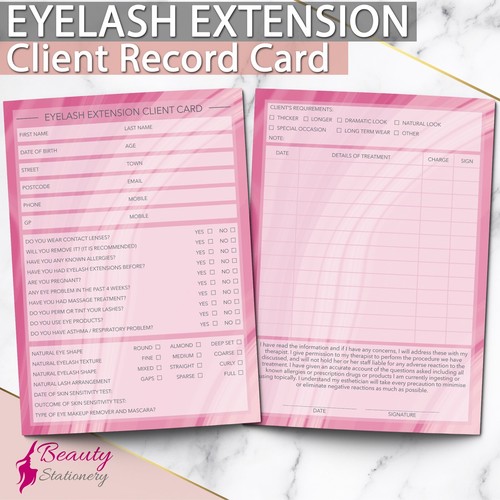 Extension ciglia client record - ciglia,