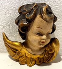 SCULTURA VINTAGE - intagliato in legno ANGELO / ANGIOLETTO, VAL GARDENA