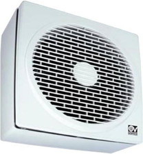 12612 150/6" AR Aspiratore Elicoidale Da Muro/Vetro Serie Vario per Foro Dai 185