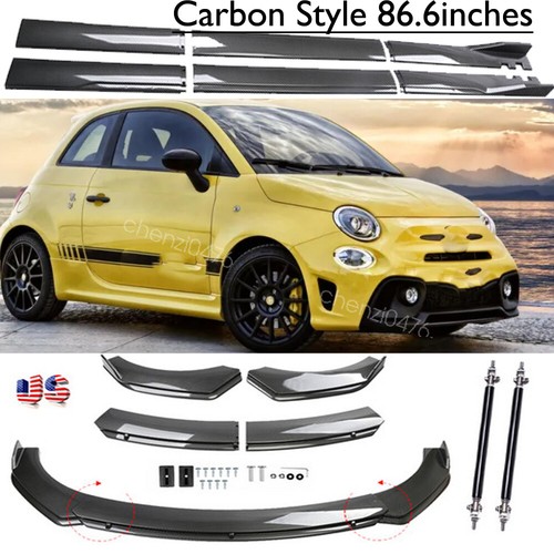 For fiat 500 abarth side - for, skirt