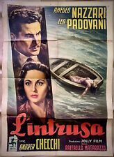 L' INTRUSA-Manifesto affiche originale-(2F) -Lea Padovani- (BALLESTER) - 1956 -