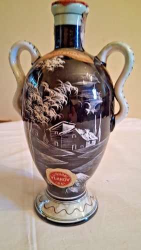 Bottiglia liquore ceramica - in,