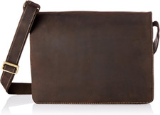 Leather Distressed Messenger