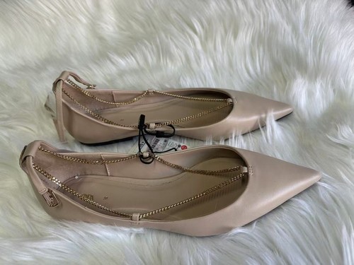 Zara leather ballet - leather,