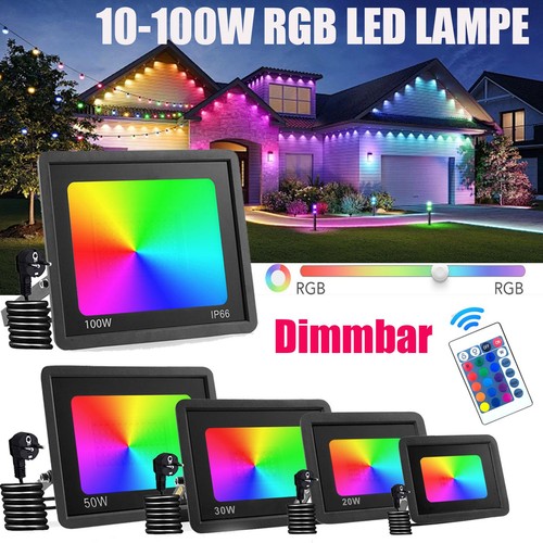 Proiettore led rgb - rgb, 10-100