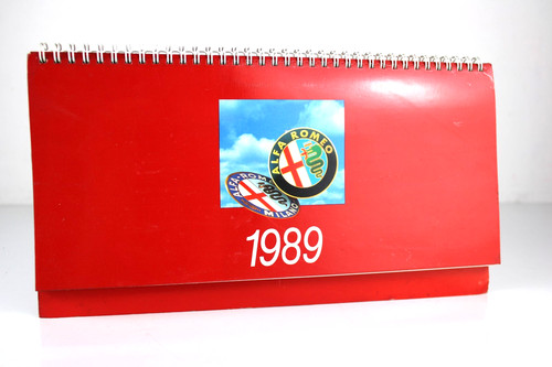 Calendario vintage alfa romeo - calendario,