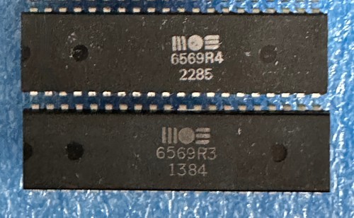 Mos 6569r3 vic video chip - mos,
