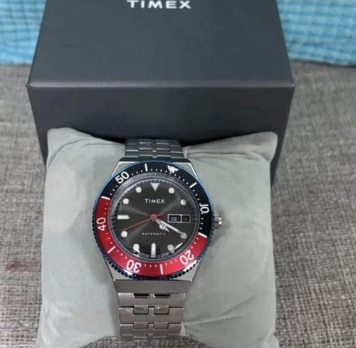 Timex m79 automatic red black - automatic,