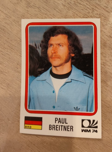 Panini paul breitner 61 - breitner, n°61