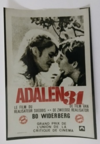 Adalen movie poster - 31,
