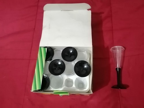 Bicchieri plastica flutes h - 6,