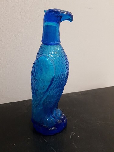 Bottiglia vetro blu - blu, cobalto