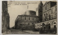 Cartolina Noto corso Vittorio Emanuele chiesa Immacolata paesaggistica T13