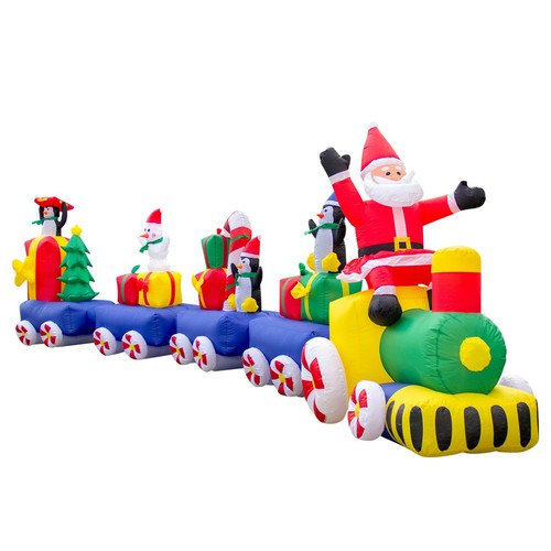 Treno natale xxl 600cm - treno,