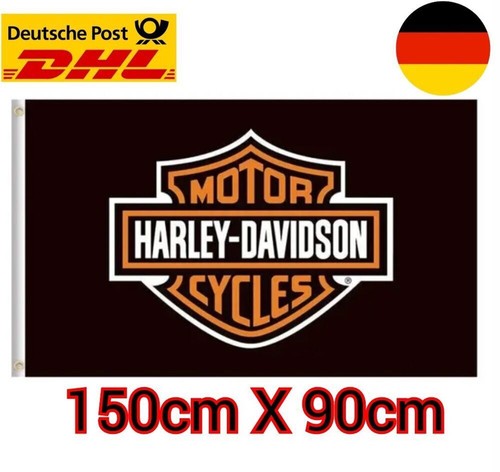 Nuova bandiera harley davidson - nuova,