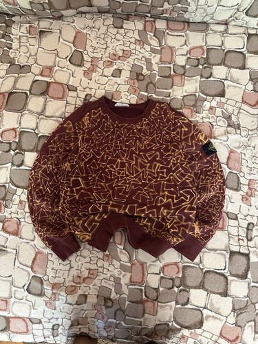 Felpa stone island rossa - felpa,