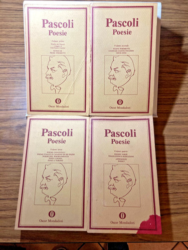 Volumi poesie pascoli - 4, “poesie”