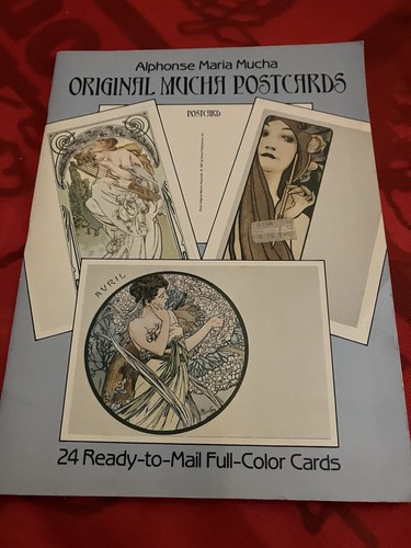 Original mucha postcards - mucha,