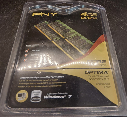 Pny md4096kd2 667 optima - md4096kd2-667, 2gb