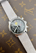 Girard Perregaux Ferrari Chronograph Acier Case Carbon Dial Automatic Swiss Made