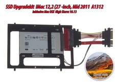 Kit aggiornamento SSD 1 TB iMac 27" metà 2011 12,2 A1312 EMC2429 OSX High Sierra 10.13