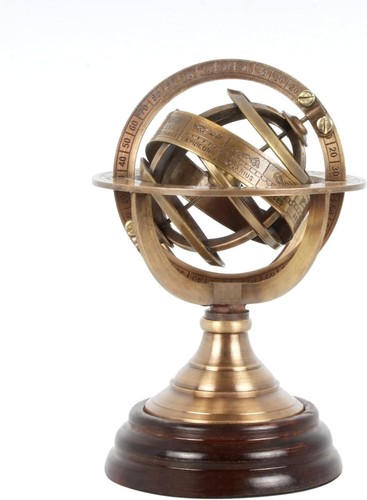 Antico globo freccia sfera