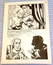 TAVOLA ORIGINALE ALAN FORD NR. 57 PAGINA 28 MAGNUS