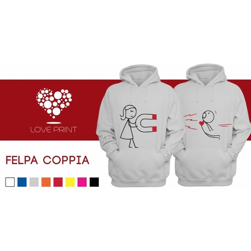 Coppia felpe love - felpe,