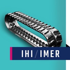 Cingolo in gomma per IHI e