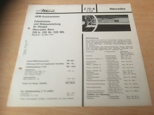 Mercedes 111 dal 1961 - mercedes, w